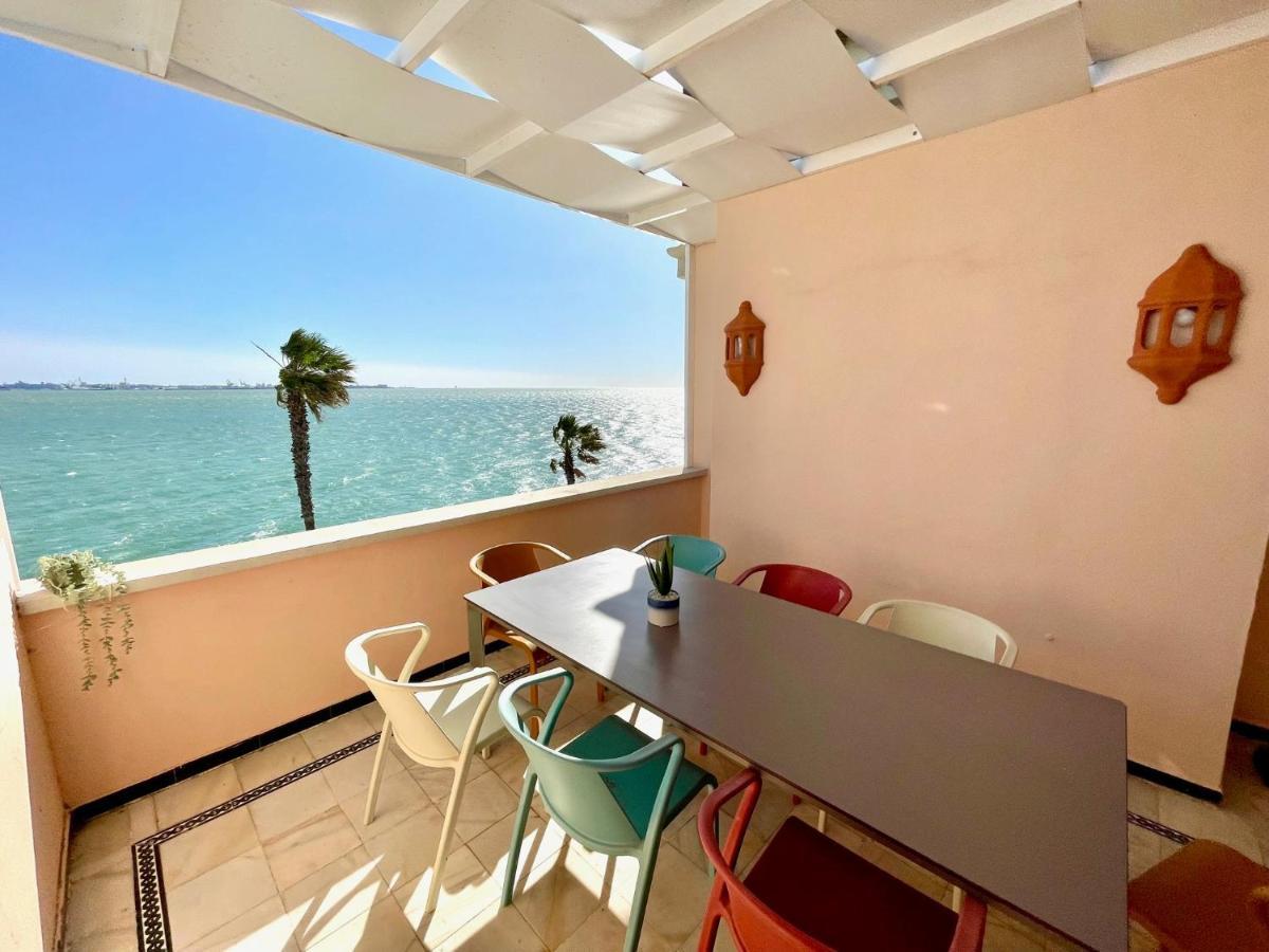 Gatu Villa Oceano Frente Al Mar En Puerto Sherry " Preferente Mayores De 25 Anos Y Familias " El Puerto de Santa Maria Exterior photo