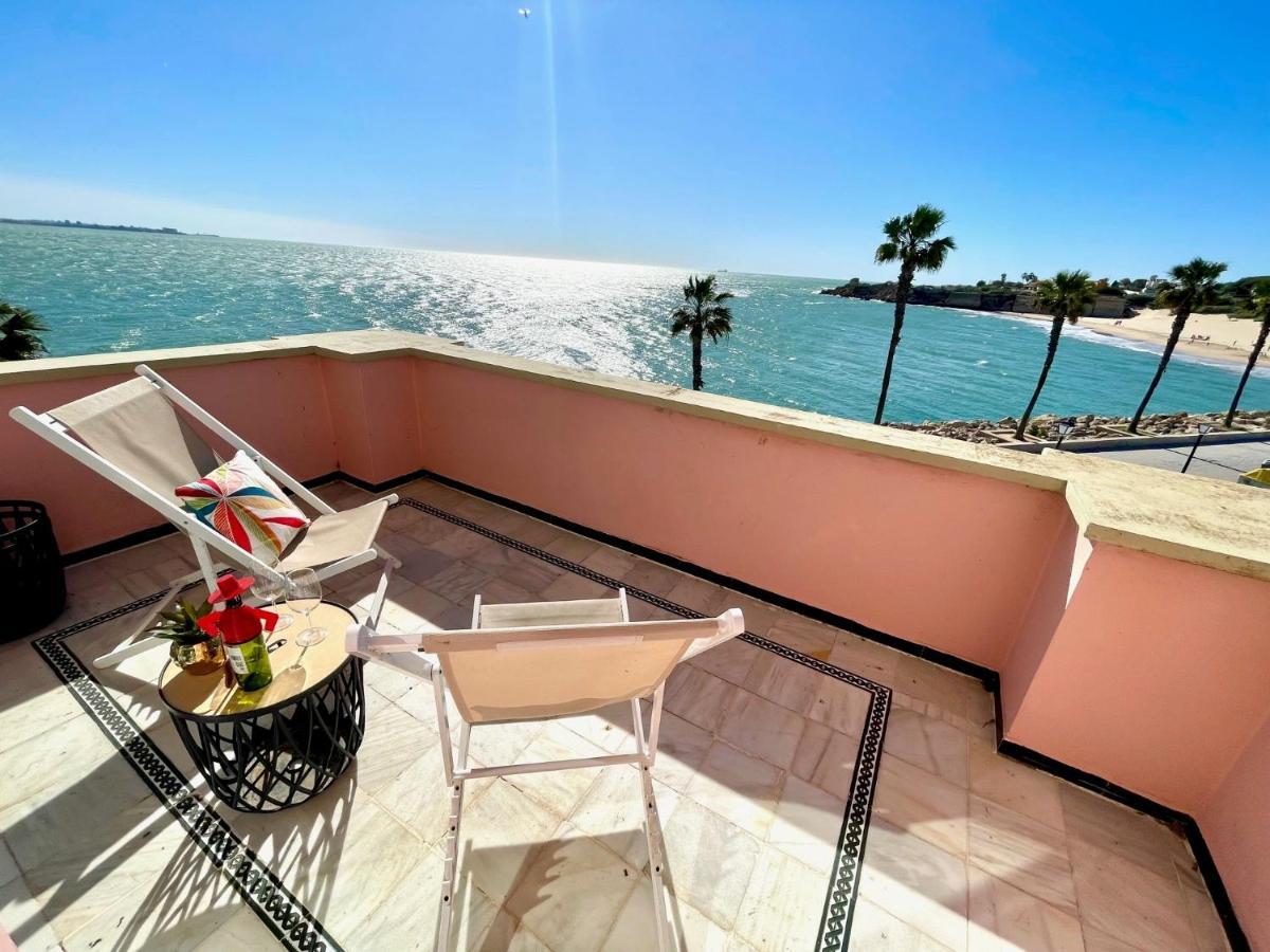 Gatu Villa Oceano Frente Al Mar En Puerto Sherry " Preferente Mayores De 25 Anos Y Familias " El Puerto de Santa Maria Exterior photo